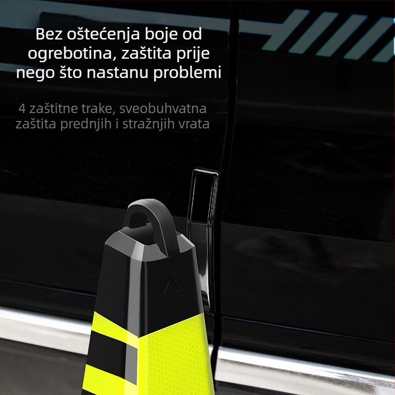 Anti-kolizijska traka za vrata Volvo XC60 (2018–2026), ABS, prilagodljiva, zaštita rubova vrata