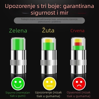 Kapica ventila automobilskog pneumatika, bakar, britski navoj, vijčano pričvršćivanje, obična jezgra ventila, univerzalna kompatibilnost
