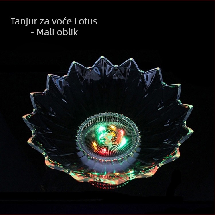 Akrilni pladanj za voće s LED rasvjetom, kineskog stila, prvoklasna kvaliteta — Hongshou Electronics Co., Ltd.