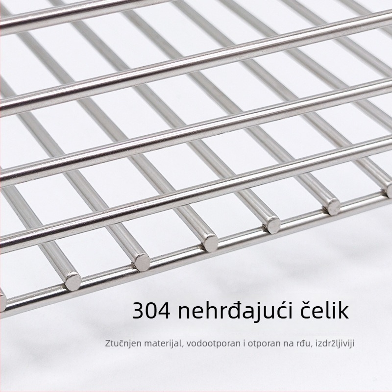 Koš za pohranu od nehrđajućeg čelika 304, model 8370, za voće i povrće, kuhinjski koš u japanskom stilu – Kitchen phoenix