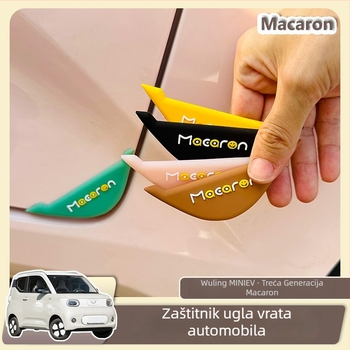 Traka protiv sudara za vrata automobila – dekoracija ručke i kućištu vrata, Damali PVC, model 12102, univerzalna kompatibilnost