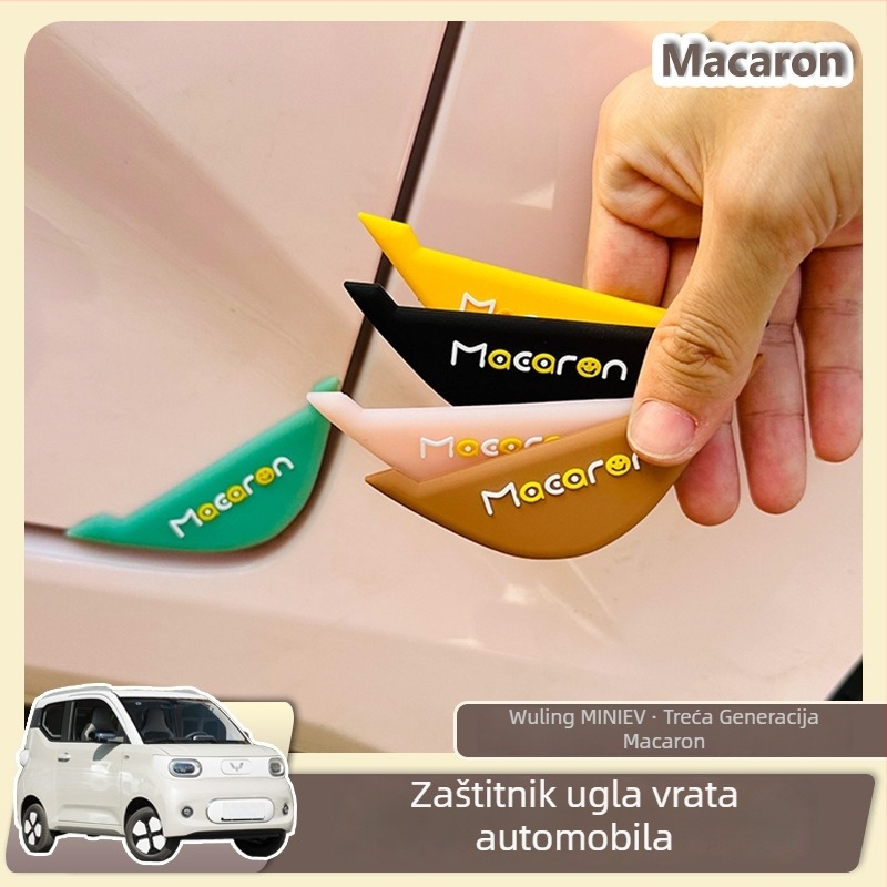 Traka protiv sudara za vrata automobila – dekoracija ručke i kućištu vrata, Damali PVC, model 12102, univerzalna kompatibilnost