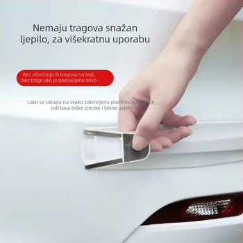 Zaštitna traka branika automobila (prednji i stražnji) – Morning Glory, PVC, model 8860, univerzalna kompatibilnost