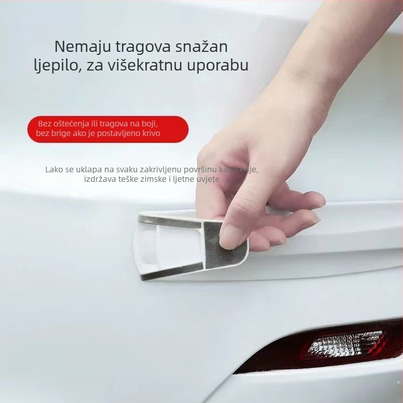 Zaštitna traka branika automobila (prednji i stražnji) – Morning Glory, PVC, model 8860, univerzalna kompatibilnost