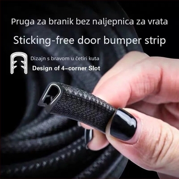 Unique traka za rub vrata protiv sudara, univerzalno brtvljenje, otporno na prašinu i ogrebotine, unutarnja dekoracija