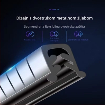 Unique traka za rub vrata protiv sudara, univerzalno brtvljenje, otporno na prašinu i ogrebotine, unutarnja dekoracija