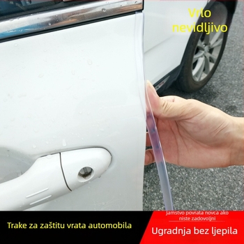 PVC zaštitna traka za rub vrata, protiv sudara, model AA, opća primjena