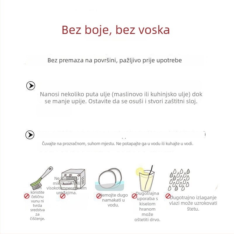 Kuhinjska špatula, drvena, drška od bukovine, otporna na visoke temperature (Materijal: Drvo; Drška: Bukovina; Funkcija: Visoka otpornost na temperature)