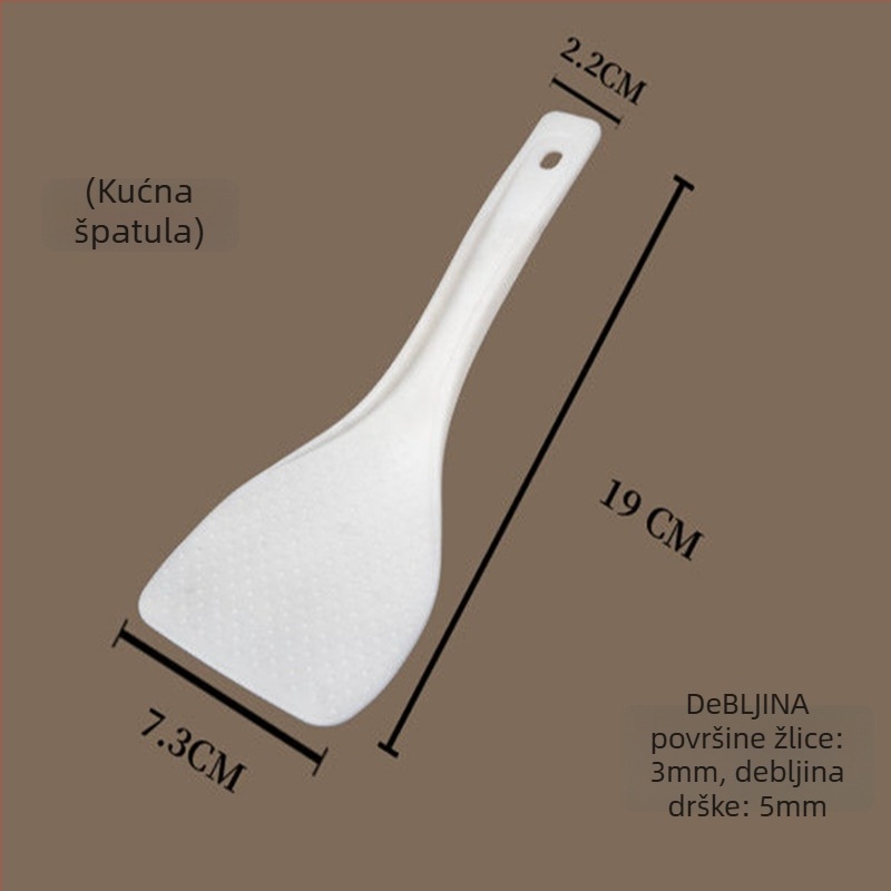 Plastična žlica za rižu – servisna žlica za restorane, novi kineski stil, kvaliteta prve klase