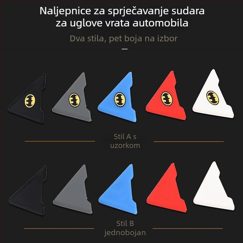Lepilo za zaštitu kuta vrata automobila, silikon, model 1236, opća kompatibilnost