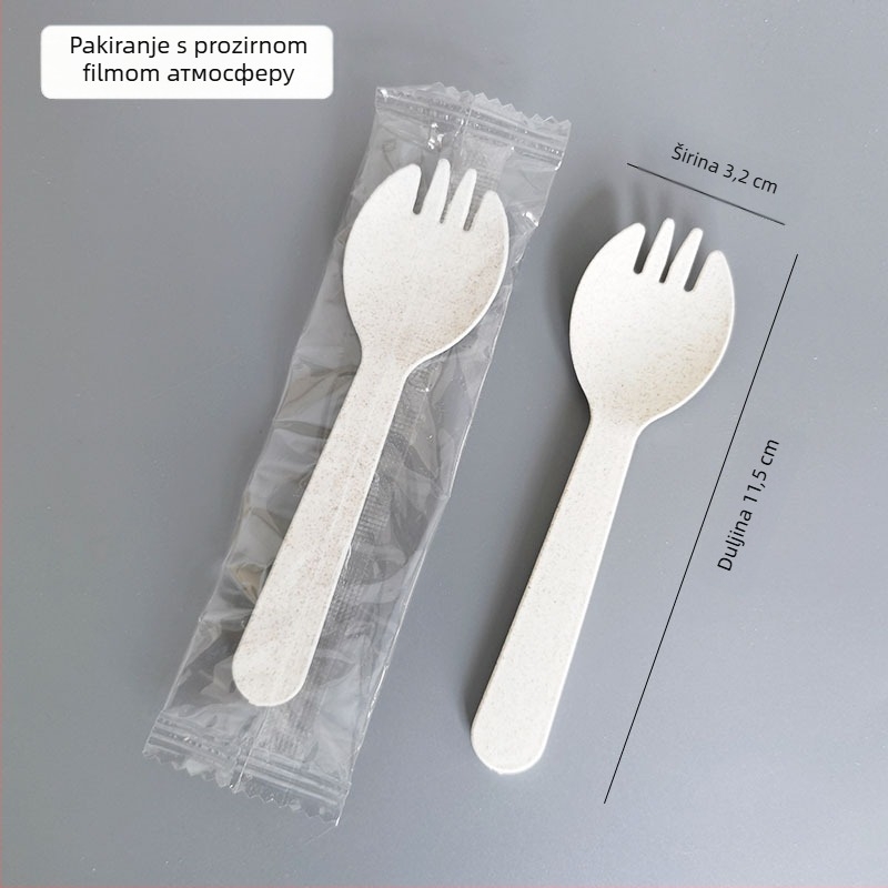 Jednokratna žlica - plastična, za odrasle, nacionalni stil, marka Che gan xuan, premium kvaliteta