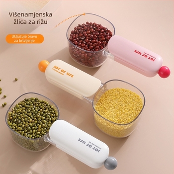 Žlica za mjerenje riže velike kapacitete - ABS, PET, PP materijal - moderan minimalistički dizajn