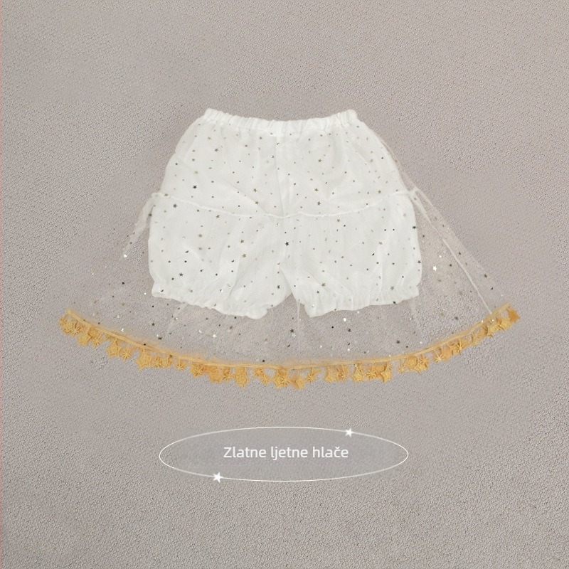 Culotte hlače od mreže, hlače u jednom komadu, 95%+ poliester, Slim fit s mikroelastičnošću, labav kroj, Huixin, GSM 100, proljeće 2022