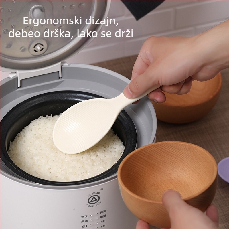 Sanrio crtani uspravna žlica za rižu, za kuhanje riže, otporna na visoke temperature, plastična drška PP