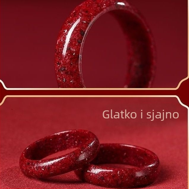 Prsten s lažnim perlama, etnički stil, umjetnički retro nakit