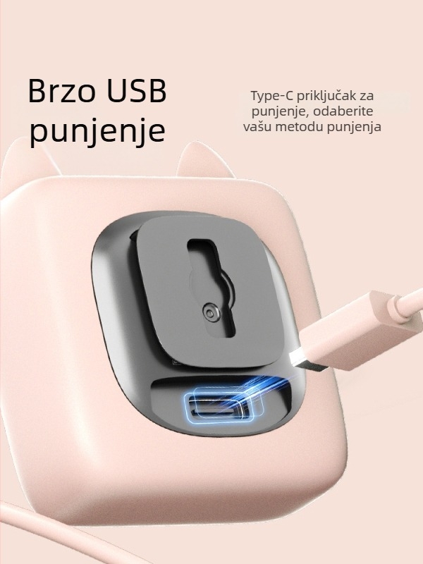 Kapvoe pametno stražnje svjetlo za bicikl — USB-C punjenje, 400mAh baterija, montaža kopčom, noćna vožnja