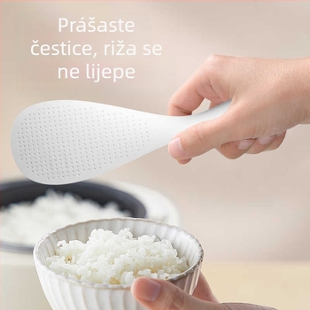 Roly-poly žlica za rižu – plastika, žlica, marka Xinran daily necessities, model Roly-poly rice spoon, moderan minimalistički dizajn