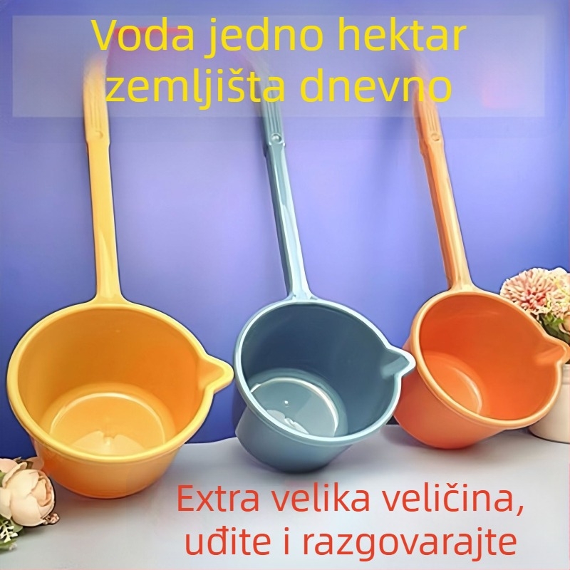 Duga plastična žlica za vodu za kupanje bebe, PP, 95 g, marka Jane Drunk