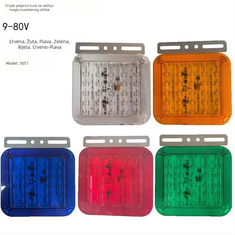 Zadnje LED svjetlo za kamione i prikolice, vodootporno, 12/24V, 240 lm, model Jy-2050