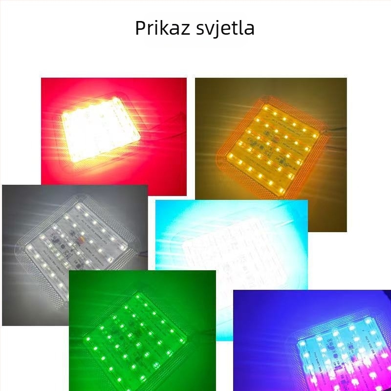 Zadnje LED svjetlo za kamione i prikolice, vodootporno, 12/24V, 240 lm, model Jy-2050