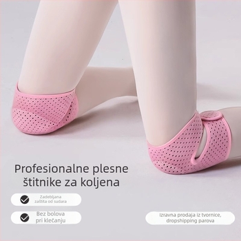 Profesionalni štitnici za koljena za ples i jogu, prozračni, udobni, zaštita od udara
