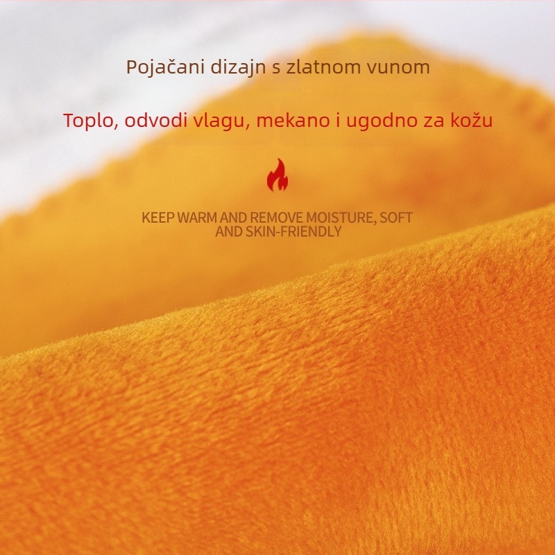 Zaštitnik koljena s flis podstavom, debela toplinska izolacija, univerzalni za odrasle, zaštita koljena