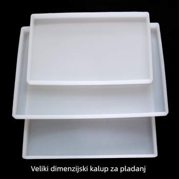 Overflow silikonski kalup za pečenje – polygonalni oblik, silikonski materijal, ručno izrađen kalup