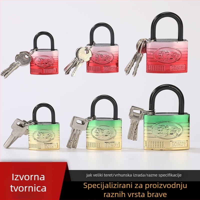 Kućna brava za torbe, željezna, model 43, brand zy, namijenjena torbama, moderan minimalistički stil