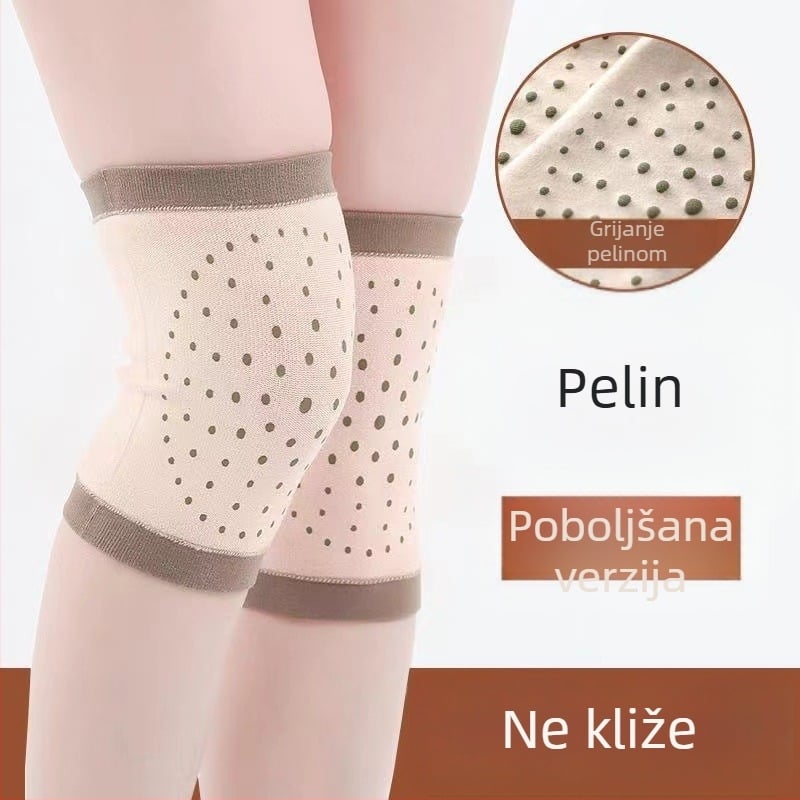 Ljetni lagani grijani štitnik za koljeno za žene i starije muškarce, toplina i podrška zgloba koljena