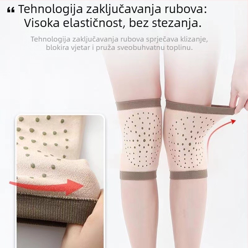 Ljetni lagani grijani štitnik za koljeno za žene i starije muškarce, toplina i podrška zgloba koljena