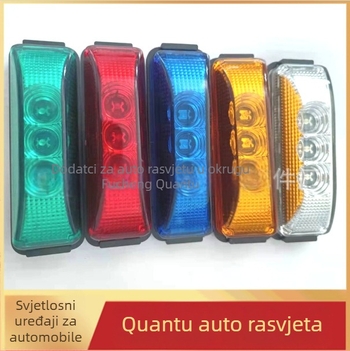 Serija Morska vila 3-LED trapezoidno bočno svjetlo za kamione, LED, 12/24V, Univerzalna primjena, Dio SRY-004