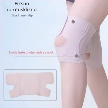 Štitnik za koljeno s zaštitom patelle, apsorpcija udaraca, najlon i spandeks