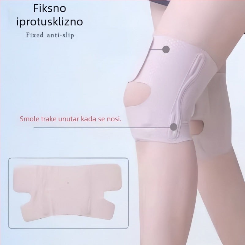 Štitnik za koljeno s zaštitom patelle, apsorpcija udaraca, najlon i spandeks
