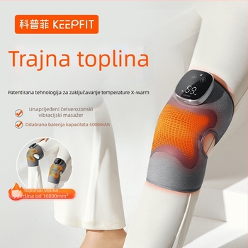 Kopefy KPF-Knee13 Električni masažer koljena s grijanjem – Višestruki načini masaže i toplinske kompresije, 3 razine masaže i 5 razina grijanja, za starije osobe i srednje odrasle