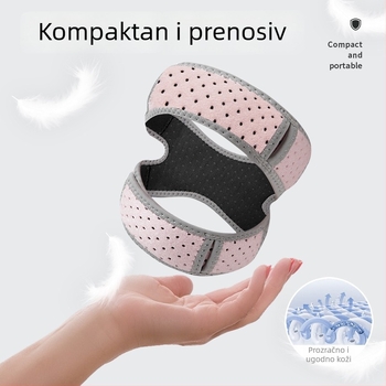 Dječji koljeni zglob s podrškom za patelu, za trčanje i preskakanje užeta, unisex, poliester