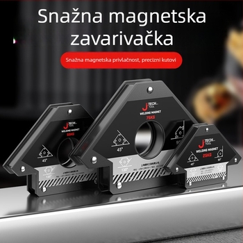 Električni pomoćni držač za zavarivanje sa snažnim magnetskim locatorom i magnetnim držačima za pravi kut i višestruke kutove