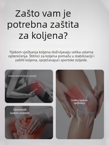 Odrasle koljene štitnike za rolanje, skejtbord, zemaljsko surfanje, raftanje, ronjenje i snorkeling – zaštita od udara, izdržljivi, gumeni materijal