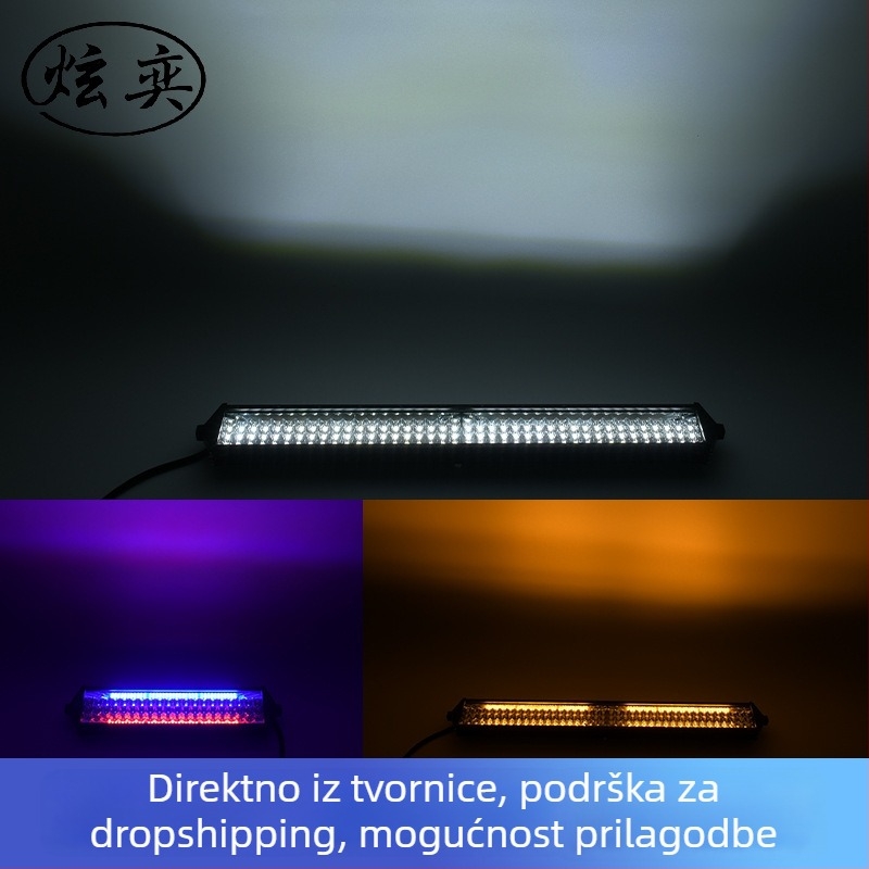 Petred LED trak za automobil za prednji branik, aluminijska die-cast, 3W, 220V, vijek trajanja 5000h, pogodno za kombije, kamione i prikolice