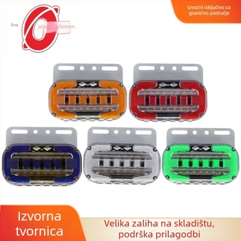 Kamionska LED bočna i stražnja svjetla, 24V, svjetlosni vodič, opća kompatibilnost