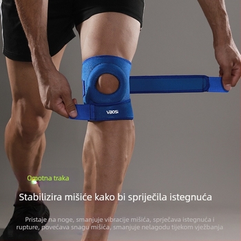 Vbosi koljena zaštita za sport – prozračna, komprimirana zaštita za treninge (powerlifting, trčanje, košarka, biciklizam)