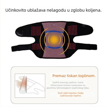 Koljena zaštitna oprema s mugwortom i magnetskim vlaknom, kompresijska zaštita od hladnoće, topla zaštita za muškarce i žene, jesensko-zimski model