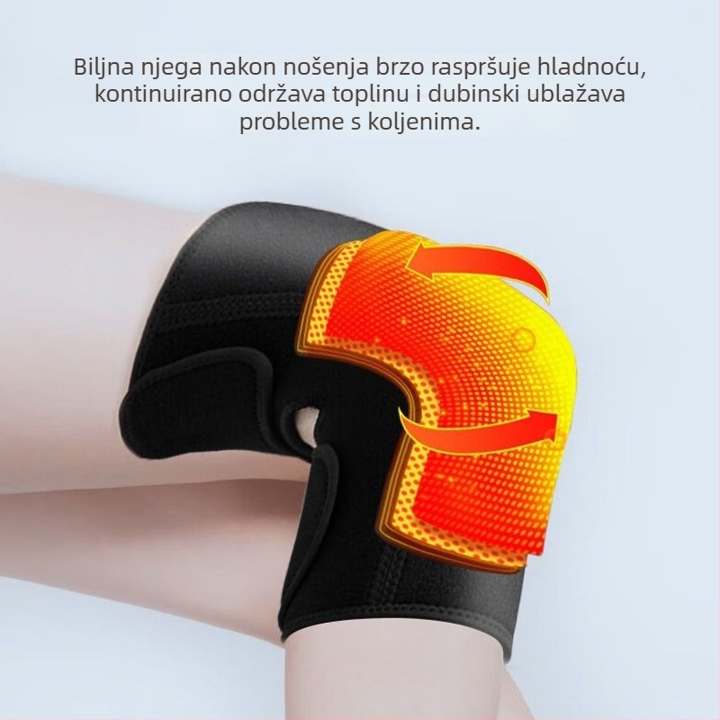 Koljena zaštitna oprema s mugwortom i magnetskim vlaknom, kompresijska zaštita od hladnoće, topla zaštita za muškarce i žene, jesensko-zimski model