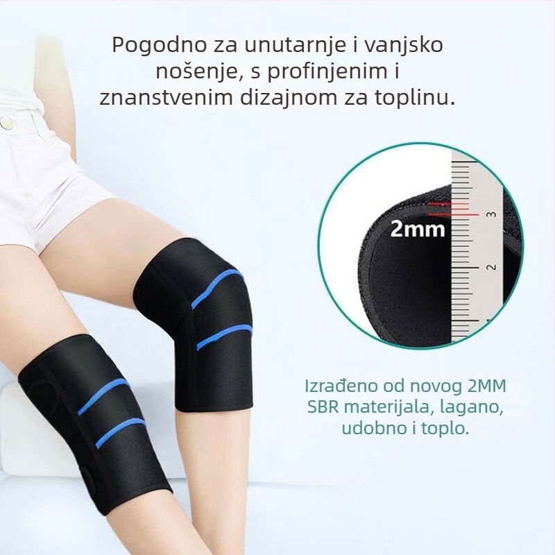 Koljena zaštitna oprema s mugwortom i magnetskim vlaknom, kompresijska zaštita od hladnoće, topla zaštita za muškarce i žene, jesensko-zimski model