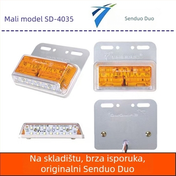 Sd-4035 LED bočna svjetla za kamione – 8W, 24V, Plastika, Univerzalna kompatibilnost