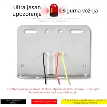 24V COB LED bočno svjetlo za vozila, IP67 vodootporno, 8W, aluminijski substrat, vijek trajanja 30.000 sati