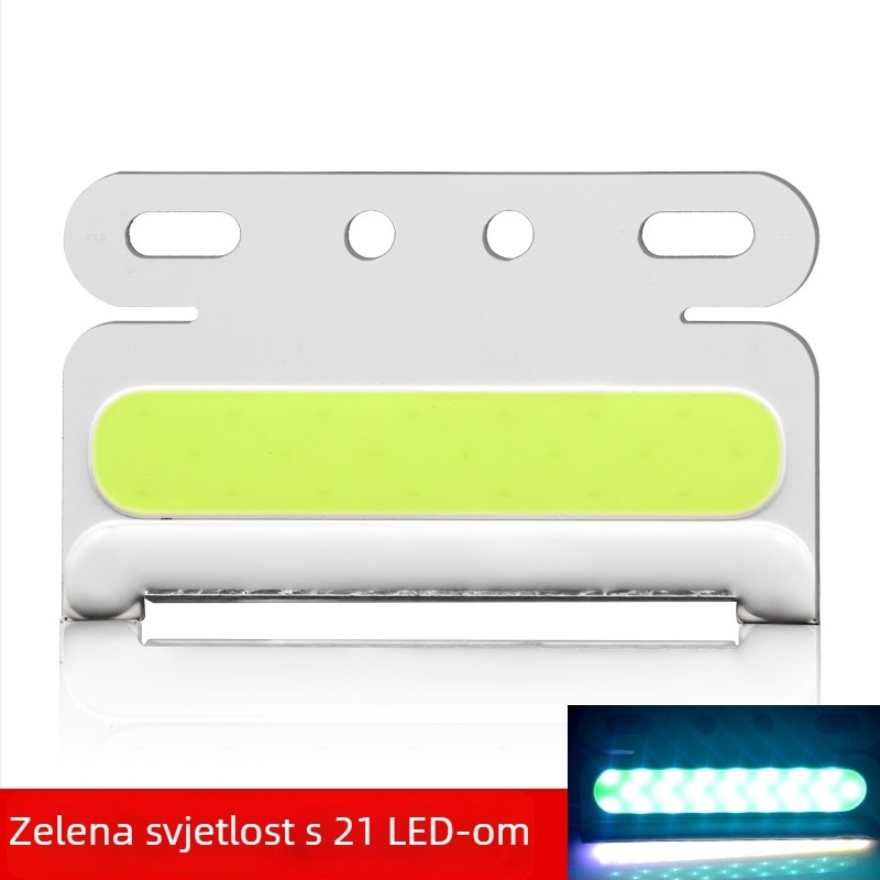 24V COB LED bočno svjetlo za vozila, IP67 vodootporno, 8W, aluminijski substrat, vijek trajanja 30.000 sati