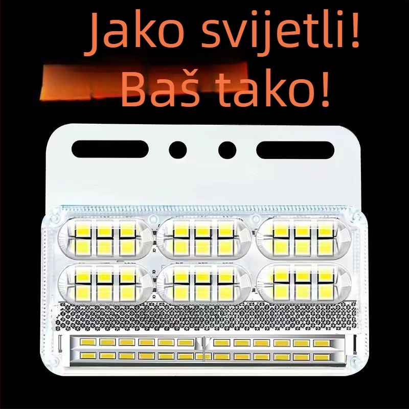 LED bočne svjetilke kamiona | 24V, IP68 vodootporne, LED modul sa tri reda, pokazivač skretanja i širine