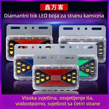 Vodootporna bočna svjetiljka (Model: Waterproof side lamp; Kompatibilan model: Vans; Primjena: Primjenjivo)