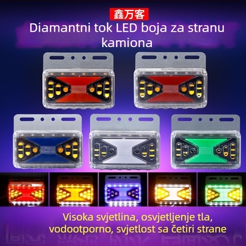 Vodootporna bočna svjetiljka (Model: Waterproof side lamp; Kompatibilan model: Vans; Primjena: Primjenjivo)
