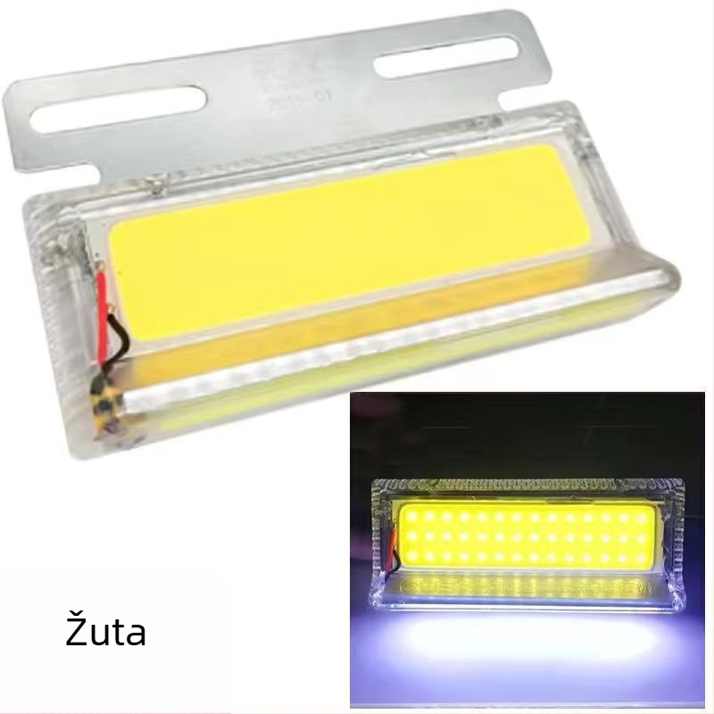 Kamionska COB rubna svjetiljka – 12V/24V IP68, COB LED, podna rasvjeta za gume i signal skretanja